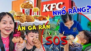 Hằng Hóng Hớt Dẫn Em Ziu Đi Nhổ Răng & Ăn Đùi Gà Rán KFC Cực Ngon