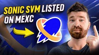 GAME ON SOLANA!  Sonic SVM ($SONIC) listed on MEXC  MAXIMIZES YOUR GAINS!