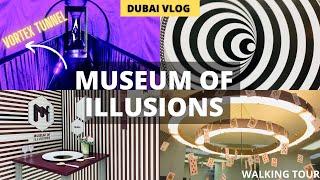 Tour INSIDE the AMAZING world of ILLUSIONS! Museum of Illusions Dubai in Al Seef | 4K (Walking Tour)