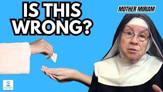 Mother Miriam Live | Is Communion in the Hand WRONG?!