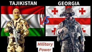 Tajikistan vs Geiegia military power comparison 2024 | Comparison place