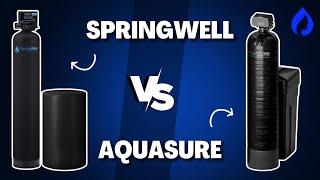 Springwell VS Aquasure: Which Is The Best Water Softener In 2024?