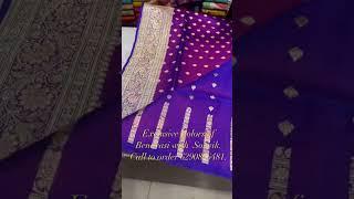 Special Colors unique design of Benarasi| Sahababu’s Adi Dhakeswari |Tumi Ananya| Call us 6290806481