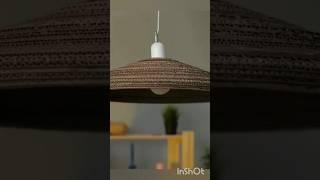 Diy lamp with cardboard #shorts#viral#tranding#tanus creative mom