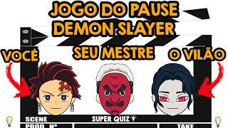 DEMON SLAYER PAUSE GAME! MISSION FIGHT AGAINST ONIS! CREATE YOUR STORY IN KIMETSU ON YAIBA