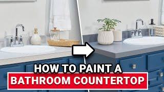 How To Paint A Bathroom Countertop - Ace Hardware