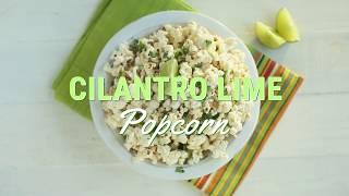 This Cilantro Lime Popcorn Is the Perfect Movie Night Snack