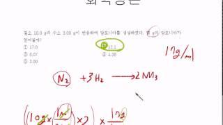 일반화학 생기초 4 : 화학양론