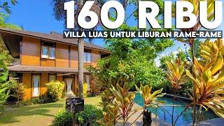 VILLA LIBURAN MURAH DI LEMBANG?! | Review Villa Bandung Barat | Villa Gardenia Bandung