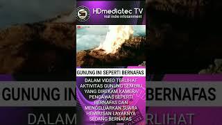 KUASA ILAHI GUNUNG SEMERU BERNAFAS LAYAKNYA MANUSIA #fyp #viral #video #dakwah #khazanah #nyata