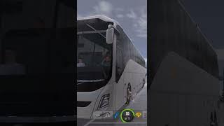 Drive volvo bus simulator ultimate #simulatorgames #shorts