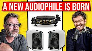 YouTube Star Becomes n Audiophile! Theo and Harris is In!