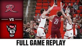 Rider vs. NC State Full Game Replay | 2024-25 ACC Men's Basketball