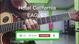 Hotel California-Eagles Part 1 (Intro/Guitar Tutorial)