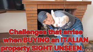 #94 Part 2 - CHALLENGES of BUYING AN ITALIAN APARTMENT SIGHT UNSEEN. LET'S GET CLEANING