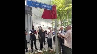 From Jalan Yap Ah Loy to Jalan Palestin. What has Palestine contribute anything to Malaysia?