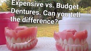 Economy Dentures vs. Expensive Dentures, let's compare! Dentures Part 11.