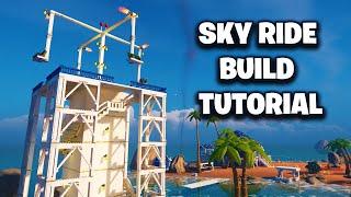 How to Build NEW LEGO Fortnite Sky Ride!