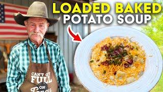 Make This EASY Loaded Baked Potato Soup!