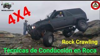 ROCK CRAWLING, TÉCNICAS DE CONDUCCIÓN 4X4 EN ROCAS, TRIAL OFF ROAD, DRIVING TECHNIQUES OFF ROAD