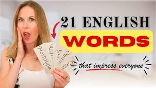 21 English Words To Use Today (that will impress everyone )