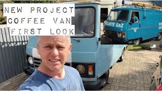 "Another Vintage Coffee Van Project" Peugeot j9 Episode 1