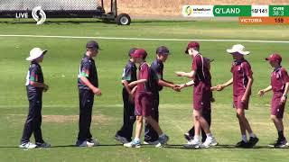 2019 12 Years & Under Cricket Championship - Boys - Victoria v Queensland