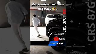 Bro realises that was not a toy.. ️|CRS 87#trending #fortuner #shorts #viral #automobile