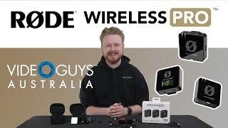 NEW RODE Wireless Pro: Features and Showcase - Videoguys Australia