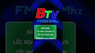 Kiên Giang lốc xoáy làm sập và tốc mái 15 nhà dân | FM Bình Dương 92.5 MHz