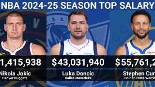 Top 100 NBA Salaries for 2024-25: Who's Earning the Most? (Can You Guess the Highest Paid?)