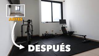 Cómo construí un gimnasio en casa