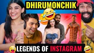 Legends of Instagram Ft. Heropanti 2 DhiruMonchik Reaction !!