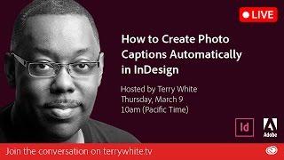 How to Automatically Generate Photo Captions in your InDesign Layout