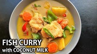 How to cook FISH CURRY in COCONUT MILK | Boneless Fish Curry Recipe | Filipino-style