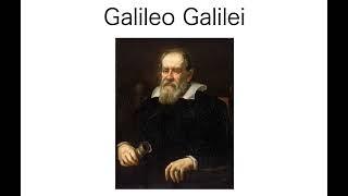 Galileo Galilei / wiki-audio short video