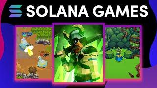 Top 5 Crypto & NFT Games on Solana