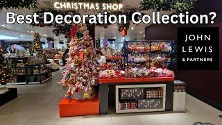 The BEST Selection of Christmas Decorations In London? John Lewis Christmas 2024