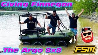 The Argo 8x8 Gets Faster With Finnegan