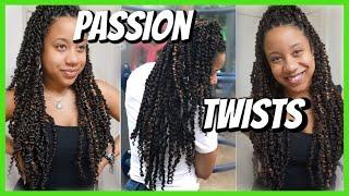 Passion Twists! Worth it?  (A Week in My Natural Hair)