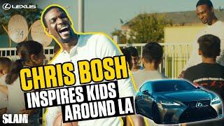 Chris Bosh INSPIRES KIDS Around LA!! Surprise Appearances in the Community!