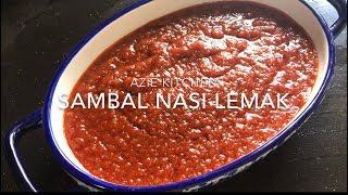 Sambal Nasi Lemak Azie Kitchen (Resepi Di Blog)