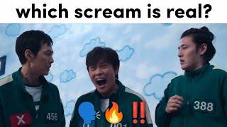 Which scream is real? | Squid Game S2