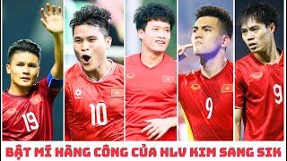HLV Kim Sang Sik - Văn Toàn - Quang Hải - Hoàng Đức - Tuấn Hải - Tiến Linh