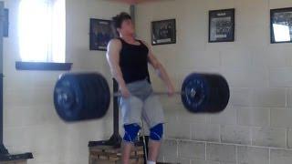 205kg Clean @92kg