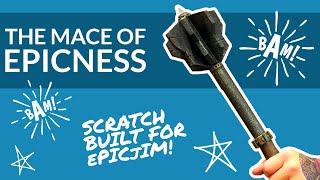 Scratch Building the D&D Mace of Epicness from Cardboard and EVA Foam!