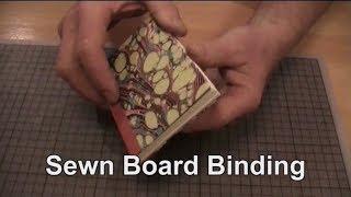 Easy Bookbinding: Sewn Board Binding