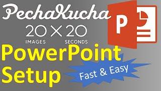 Pecha Kucha how to set slideshow timing in powerpoint FAST and EASY [New method]