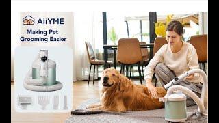 AiiYME Smart High Speed Pet Dryer： Making Pet Grooming Easier