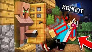 ЭТОТ ЖИТЕЛЬ ВЫГНАЛ МЕНЯ НОЧЬЮ ИЗ ДОМА В МАЙНКРАФТ | Компот Minecraft